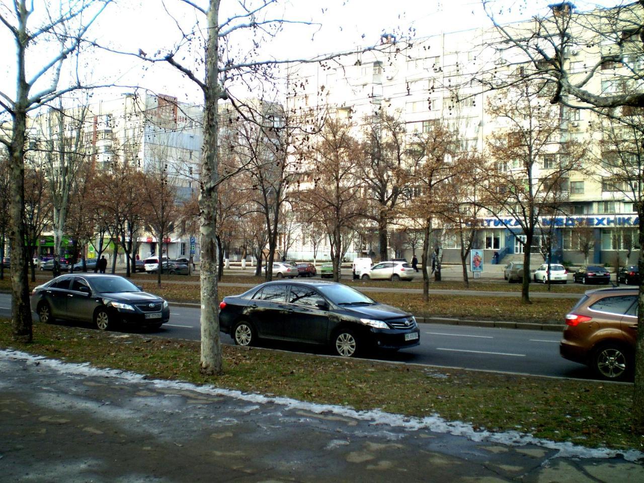 Мини Студия Проспект Центральный 124А, Wi-Fi, 1 Диван 3 Этаж 9 Этажного Дома Николайев Екстериор снимка
